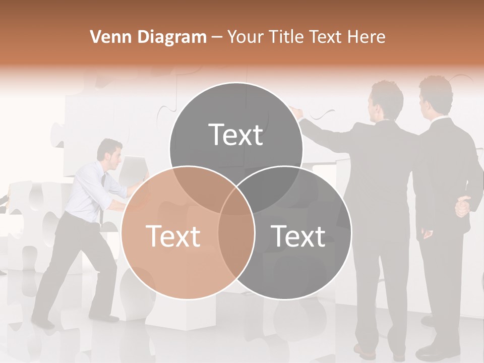 A Group Of Men Standing Next To Each Other In Front Of A Wall PowerPoint Template