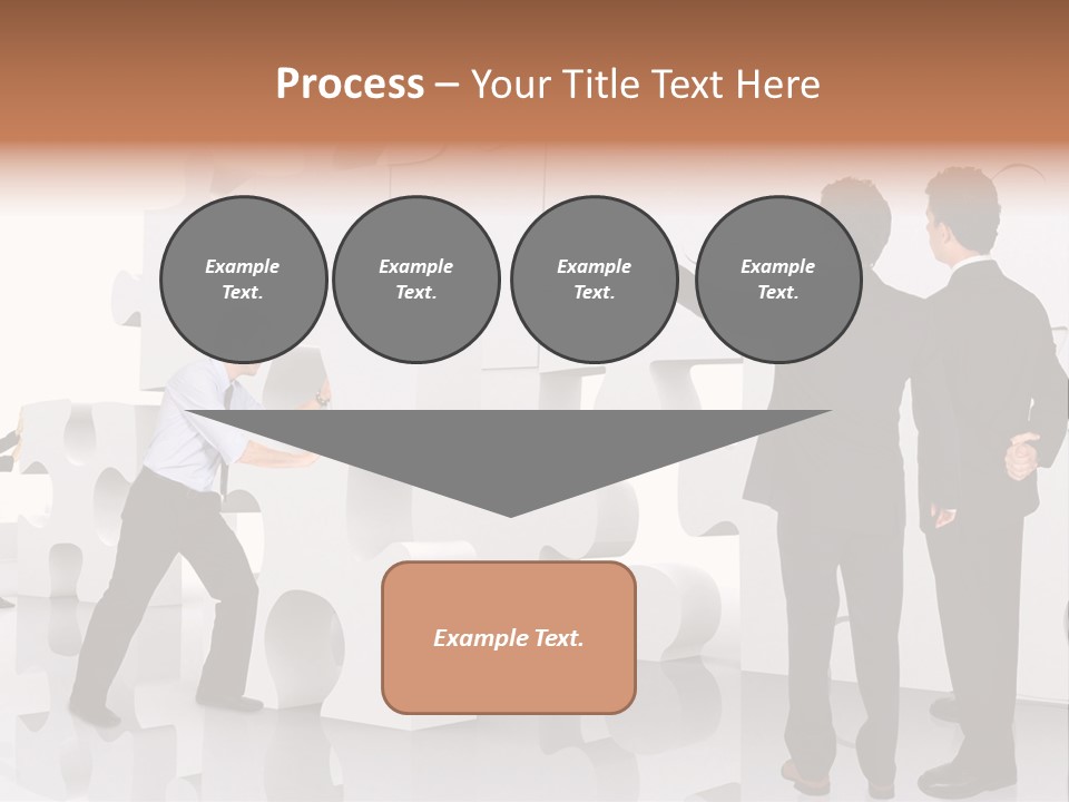 A Group Of Men Standing Next To Each Other In Front Of A Wall PowerPoint Template