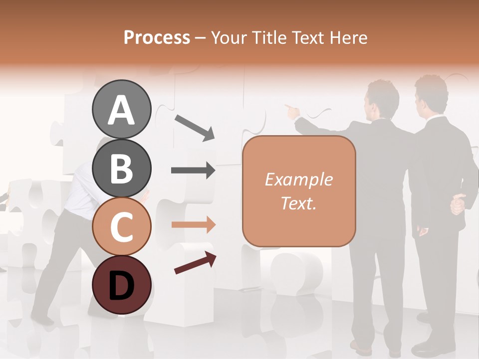 A Group Of Men Standing Next To Each Other In Front Of A Wall PowerPoint Template