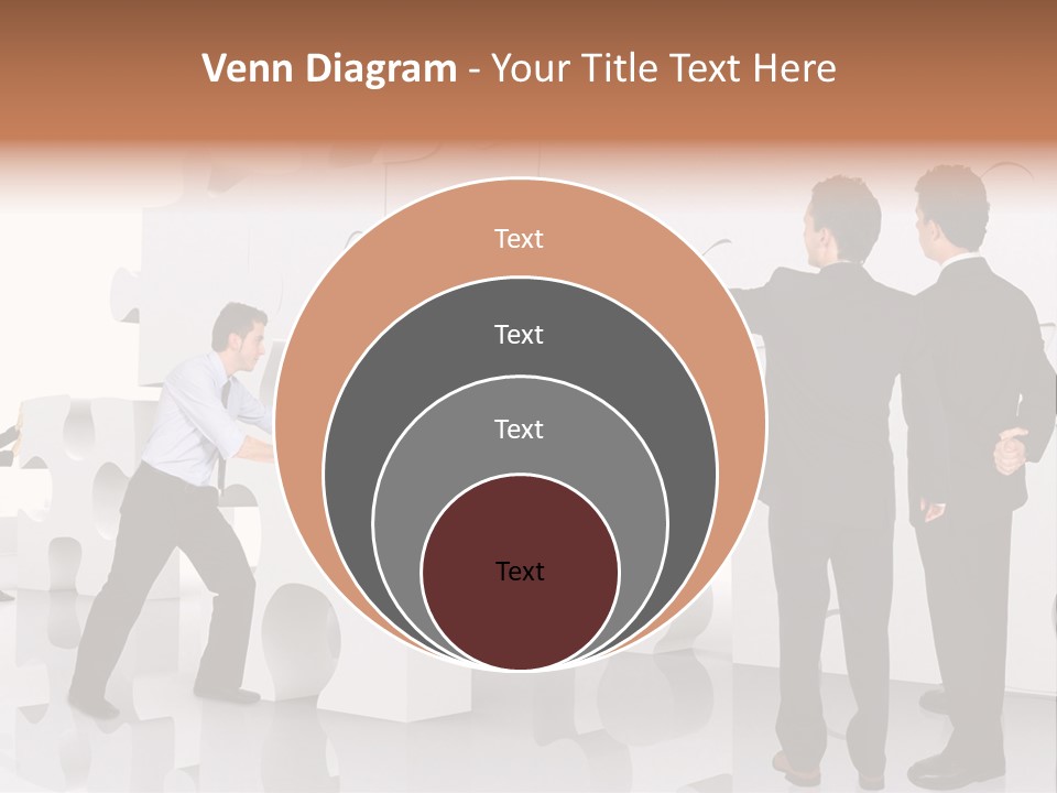 A Group Of Men Standing Next To Each Other In Front Of A Wall PowerPoint Template