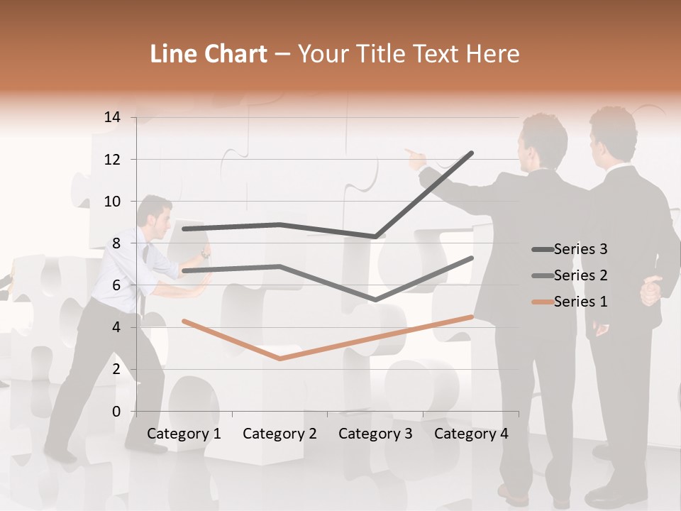 A Group Of Men Standing Next To Each Other In Front Of A Wall PowerPoint Template