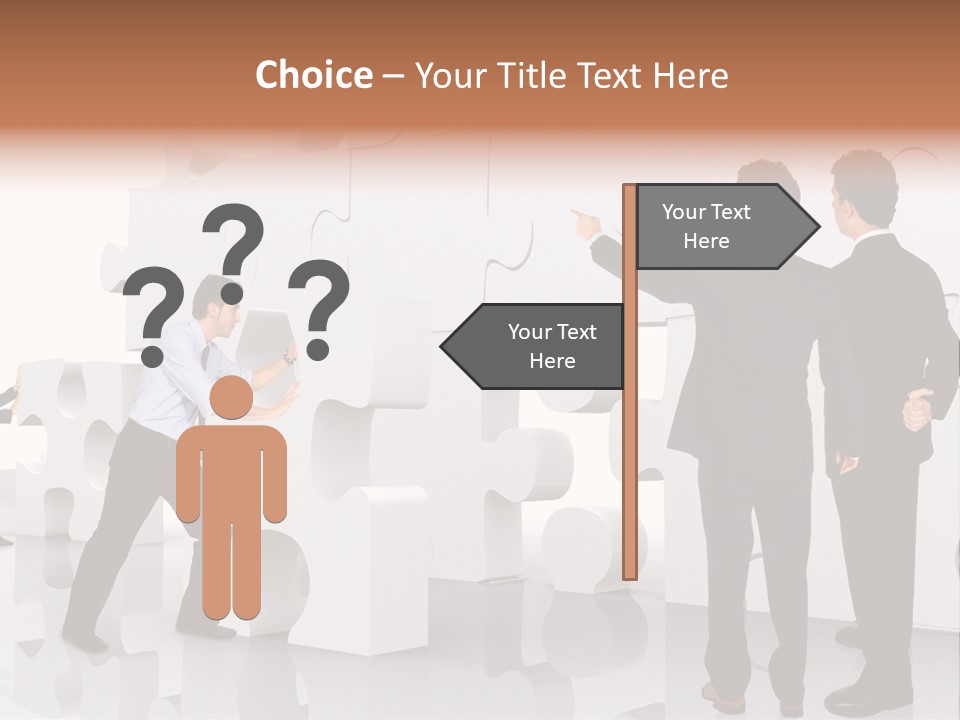 A Group Of Men Standing Next To Each Other In Front Of A Wall PowerPoint Template