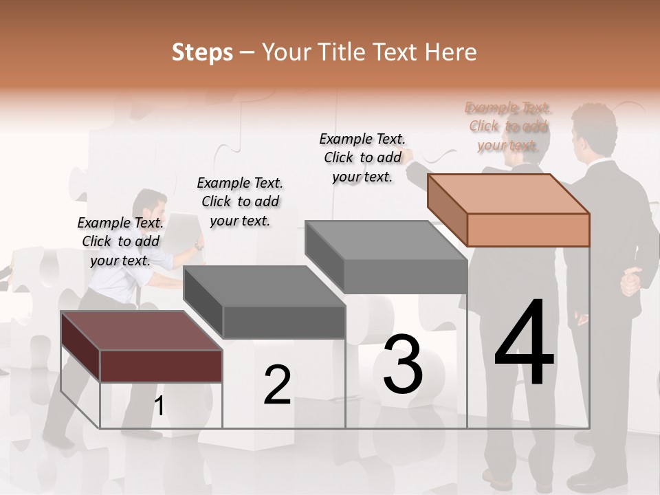 A Group Of Men Standing Next To Each Other In Front Of A Wall PowerPoint Template