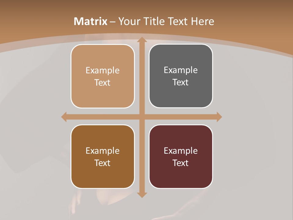 A Woman In A Black Dress With Her Hands On Her Hips PowerPoint Template