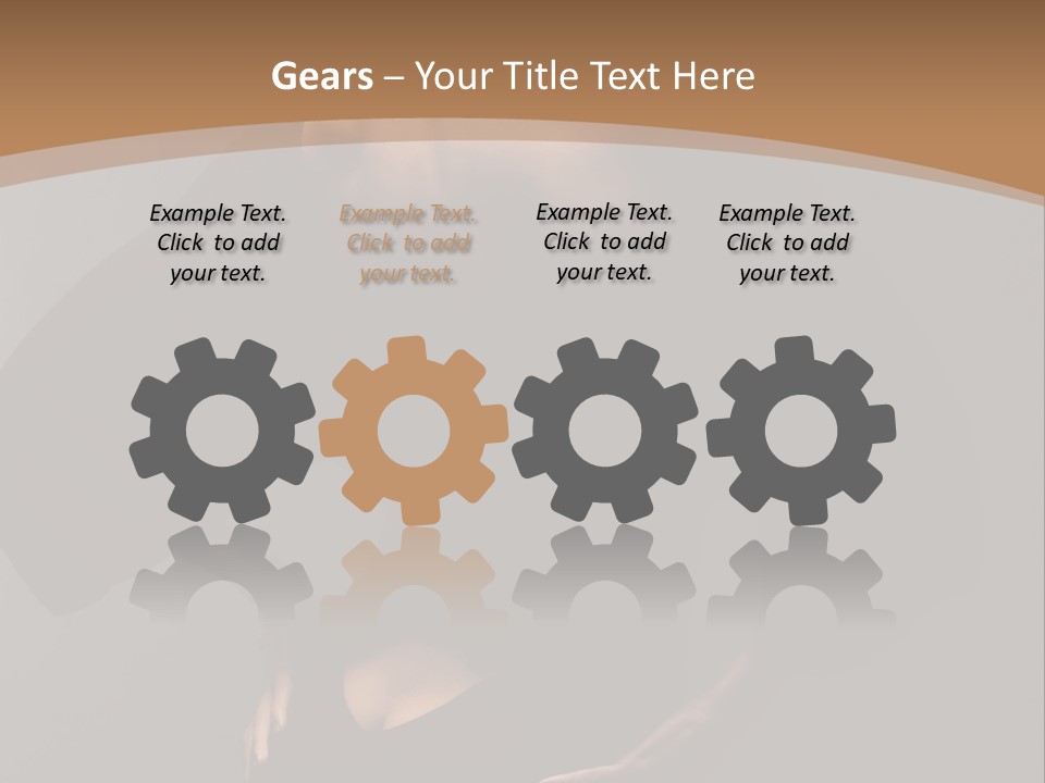 A Woman In A Black Dress With Her Hands On Her Hips PowerPoint Template