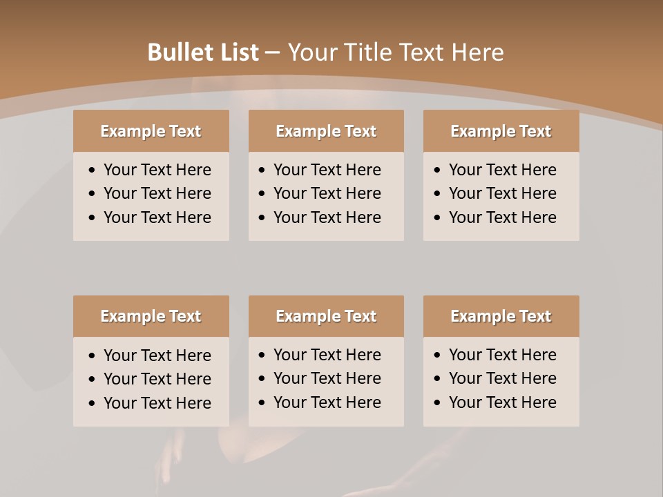 A Woman In A Black Dress With Her Hands On Her Hips PowerPoint Template