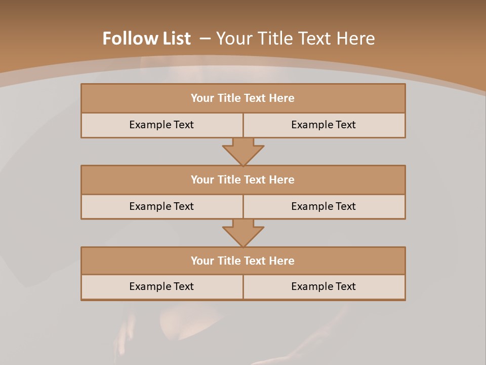 A Woman In A Black Dress With Her Hands On Her Hips PowerPoint Template