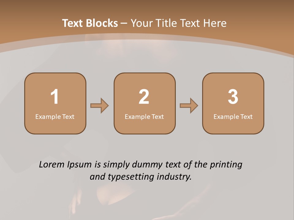 A Woman In A Black Dress With Her Hands On Her Hips PowerPoint Template