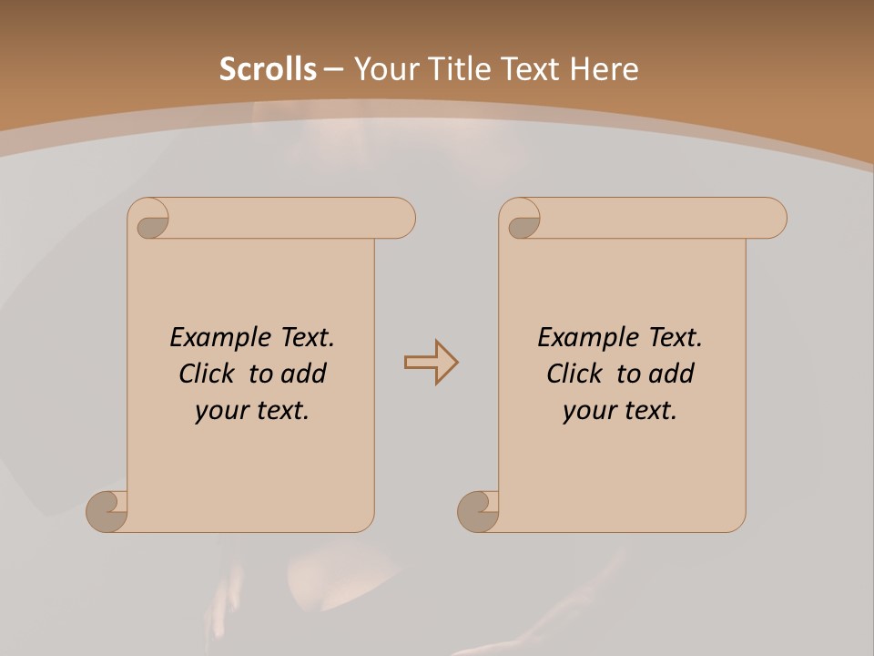 A Woman In A Black Dress With Her Hands On Her Hips PowerPoint Template