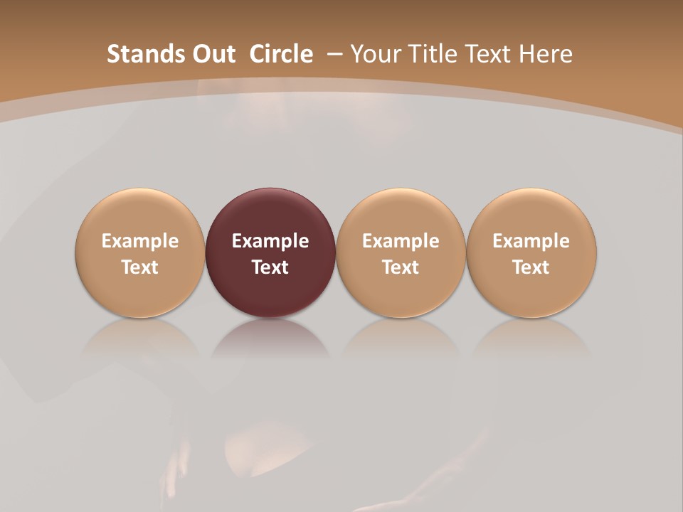 A Woman In A Black Dress With Her Hands On Her Hips PowerPoint Template