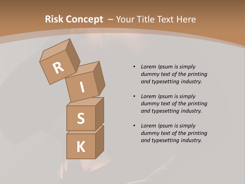 A Woman In A Black Dress With Her Hands On Her Hips PowerPoint Template