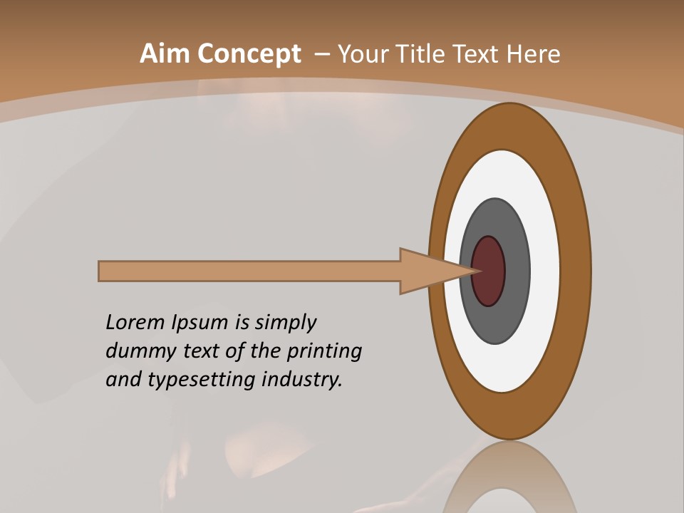 A Woman In A Black Dress With Her Hands On Her Hips PowerPoint Template