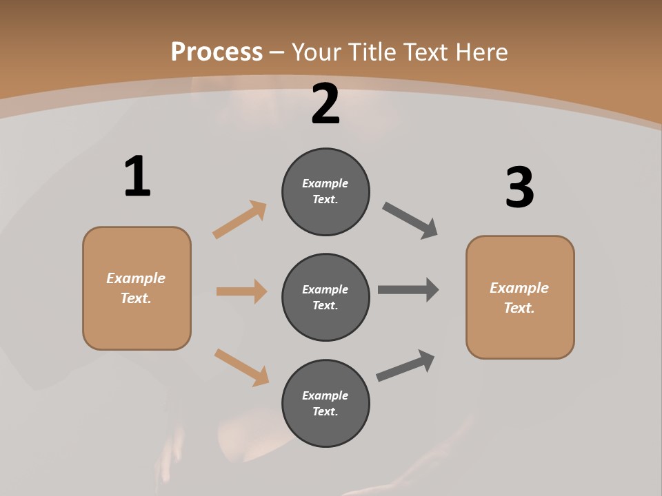 A Woman In A Black Dress With Her Hands On Her Hips PowerPoint Template