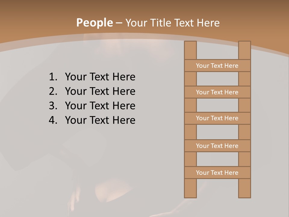 A Woman In A Black Dress With Her Hands On Her Hips PowerPoint Template