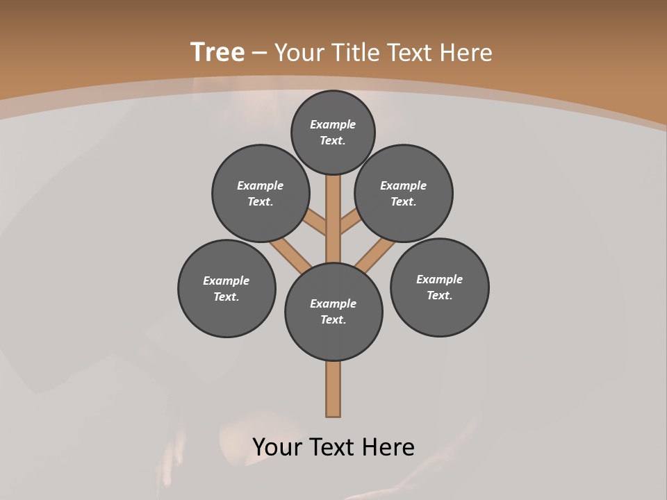 A Woman In A Black Dress With Her Hands On Her Hips PowerPoint Template