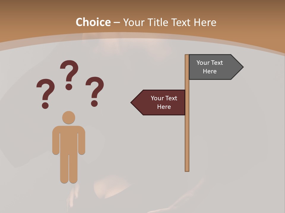 A Woman In A Black Dress With Her Hands On Her Hips PowerPoint Template