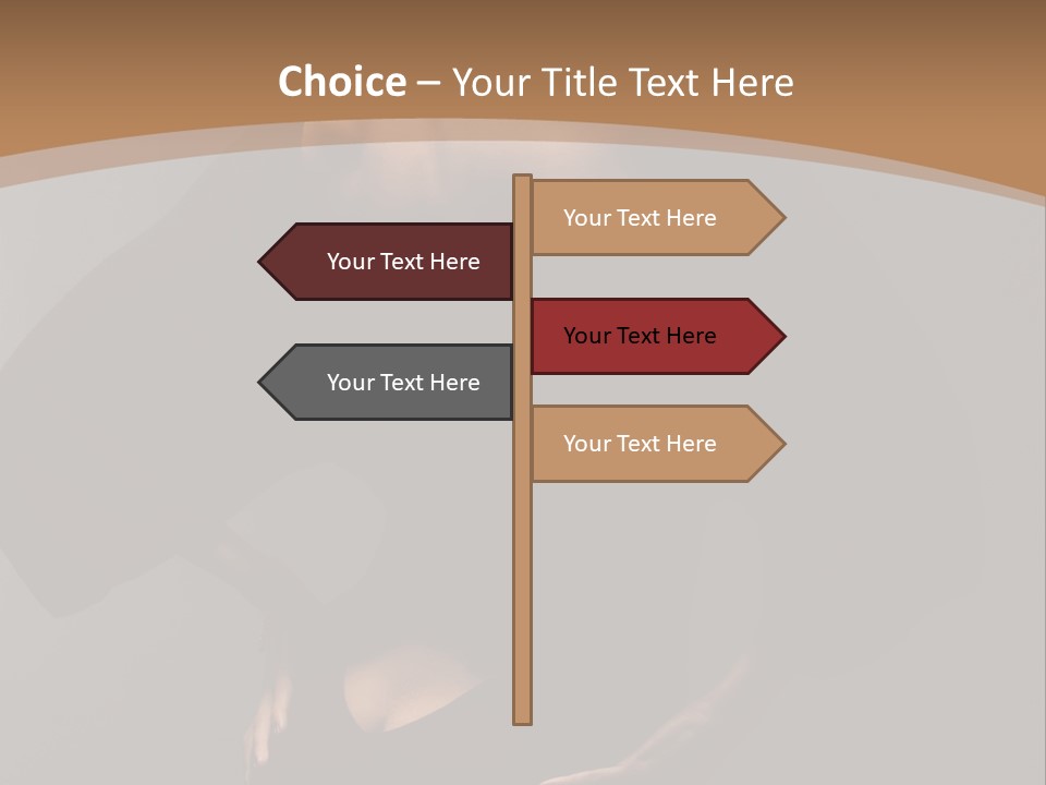 A Woman In A Black Dress With Her Hands On Her Hips PowerPoint Template