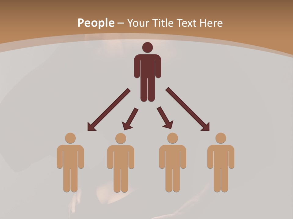 A Woman In A Black Dress With Her Hands On Her Hips PowerPoint Template