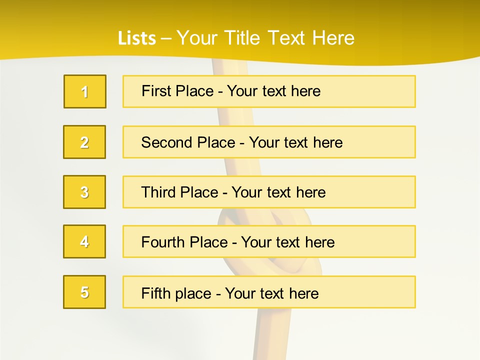 Paper Concept Point PowerPoint Template