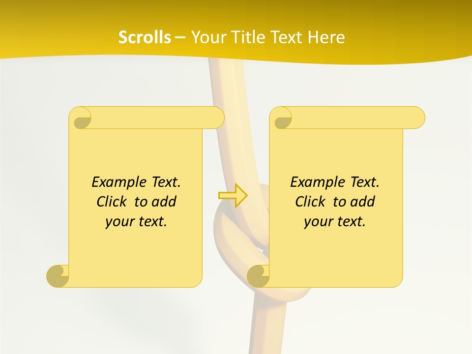 Paper Concept Point PowerPoint Template