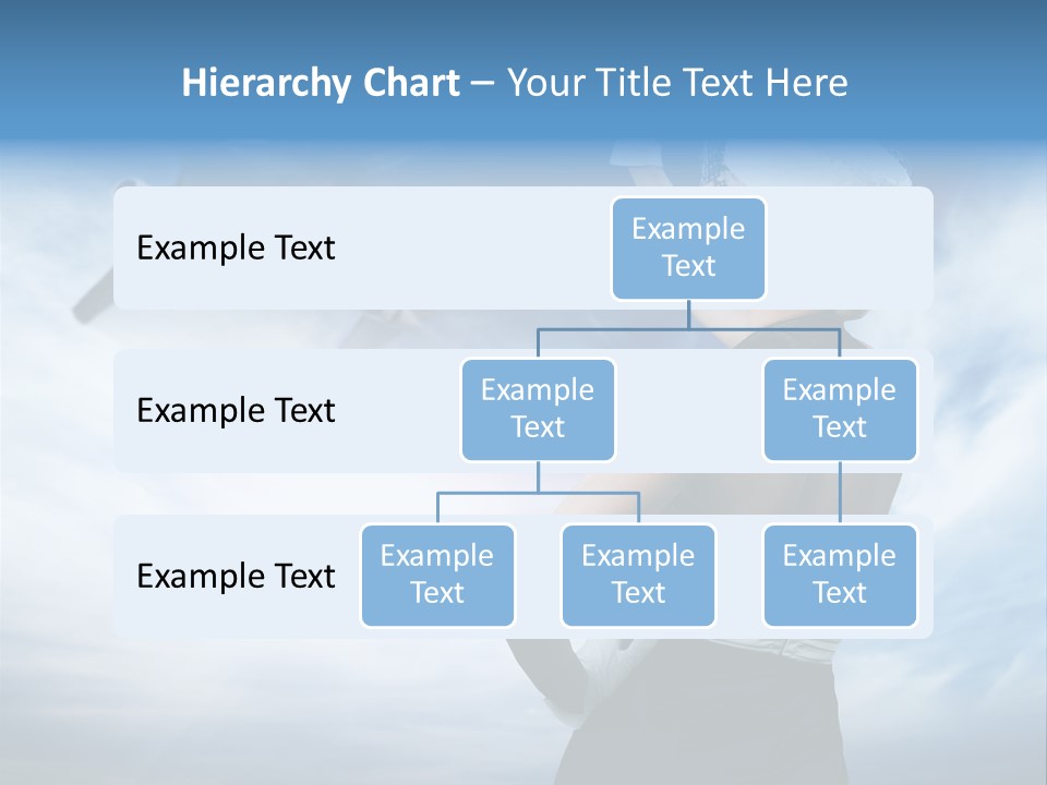 Heaven Dress Woman PowerPoint Template