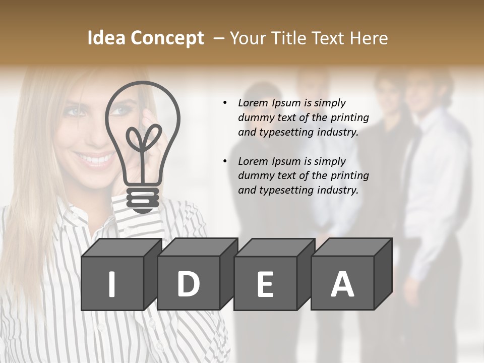 Christian Food Cartoon PowerPoint Template