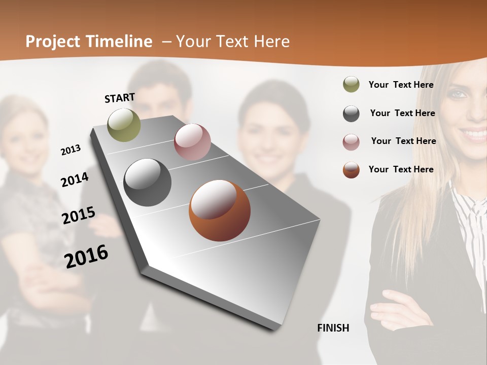 Tropics Sticky Slimy PowerPoint Template