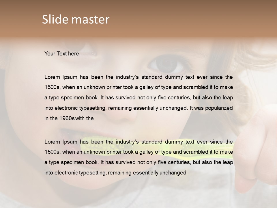 Plastic Over Fresh PowerPoint Template