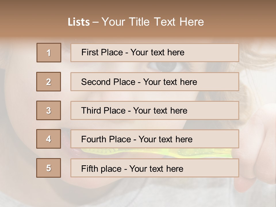 Plastic Over Fresh PowerPoint Template