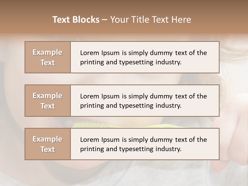 Plastic Over Fresh PowerPoint Template