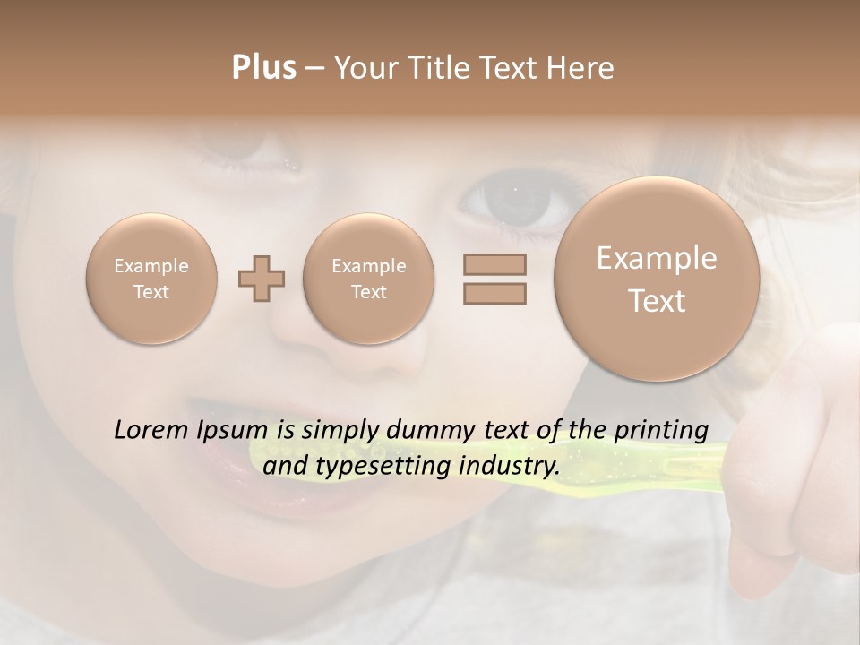 Plastic Over Fresh PowerPoint Template