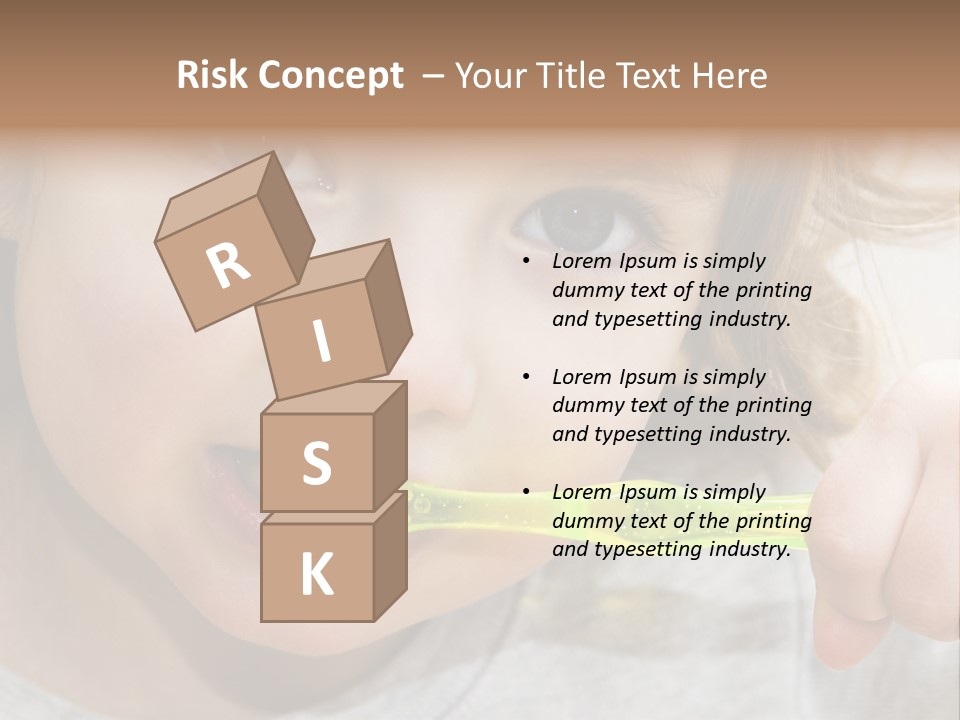 Plastic Over Fresh PowerPoint Template