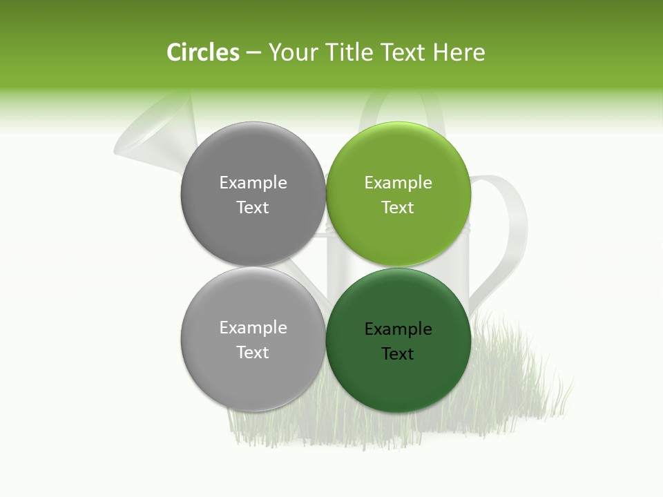 Human Background Freshness PowerPoint Template