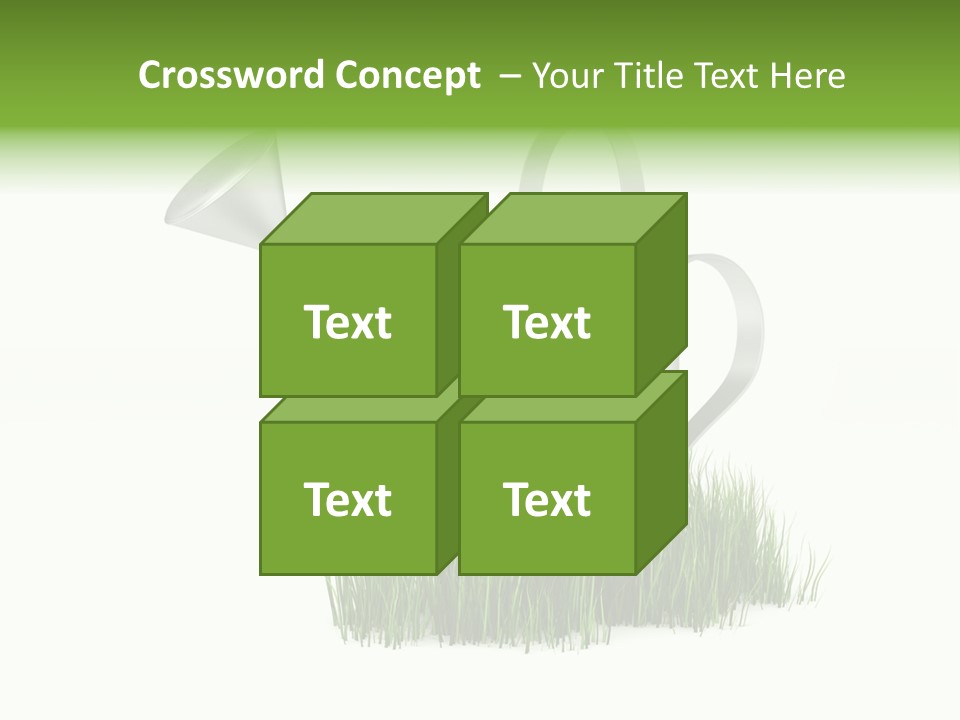 Human Background Freshness PowerPoint Template