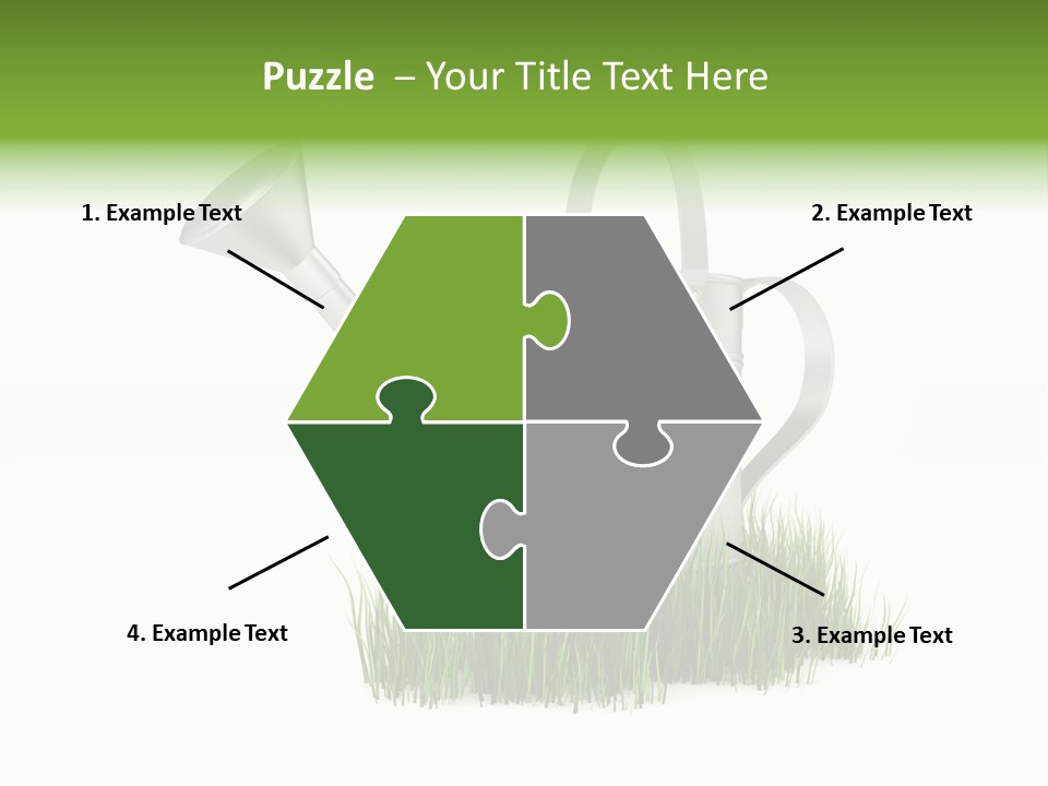 Human Background Freshness PowerPoint Template