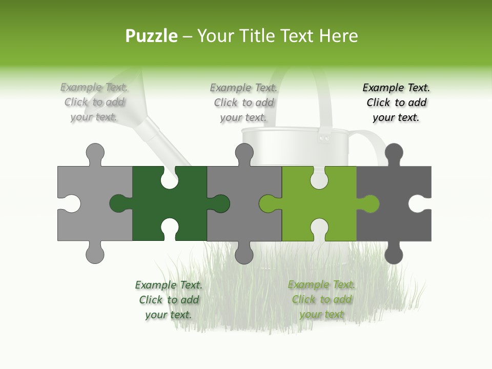 Human Background Freshness PowerPoint Template