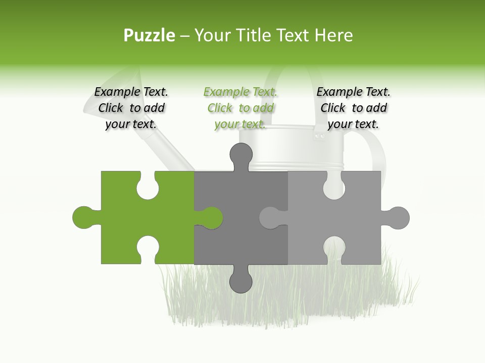 Human Background Freshness PowerPoint Template