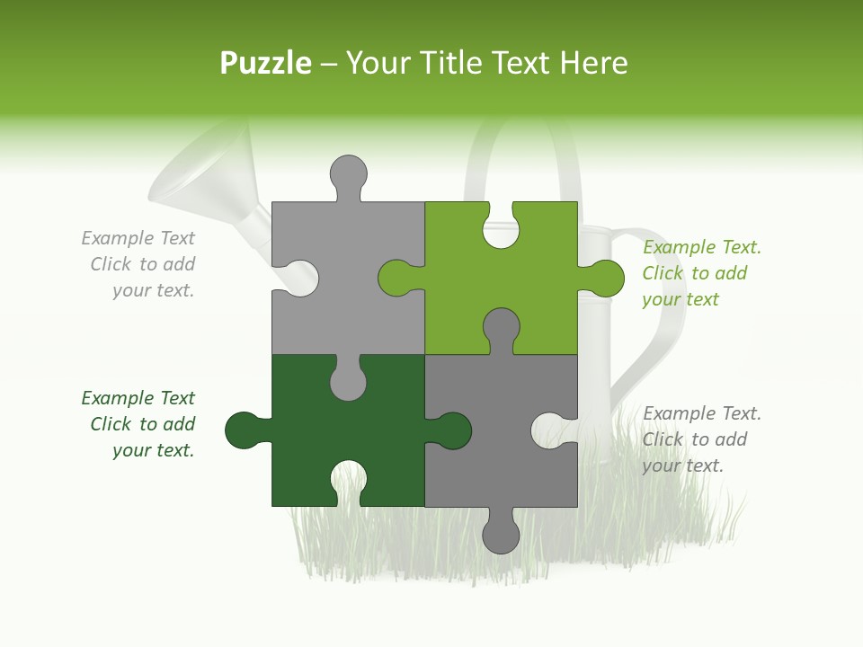 Human Background Freshness PowerPoint Template