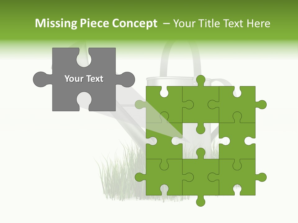 Human Background Freshness PowerPoint Template