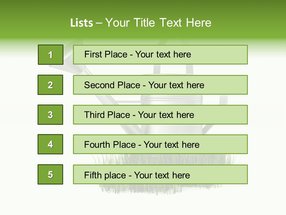 Human Background Freshness PowerPoint Template