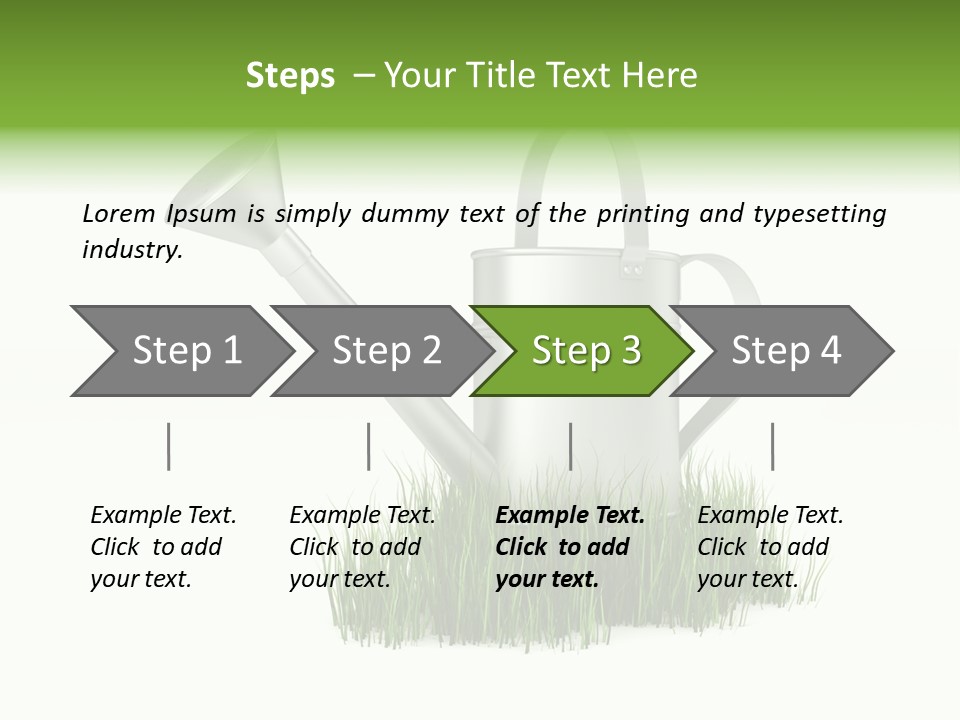 Human Background Freshness PowerPoint Template
