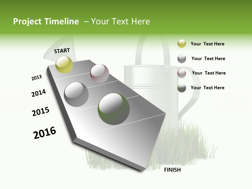 Human Background Freshness PowerPoint Template