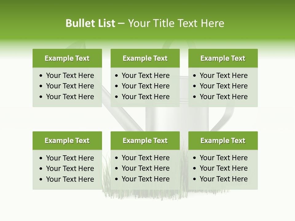 Human Background Freshness PowerPoint Template