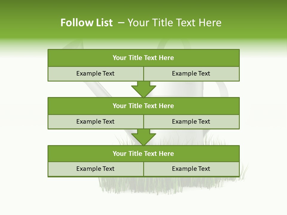 Human Background Freshness PowerPoint Template