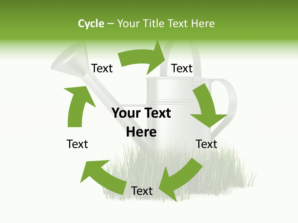 Human Background Freshness PowerPoint Template