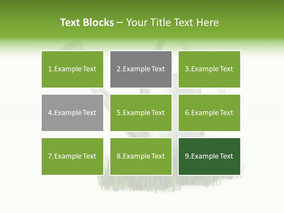Human Background Freshness PowerPoint Template