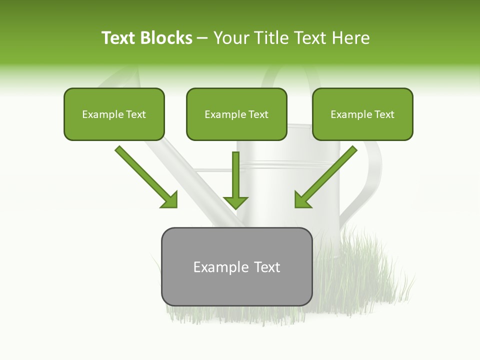Human Background Freshness PowerPoint Template