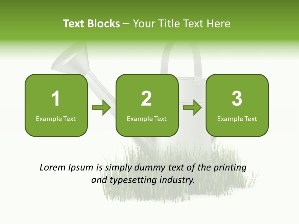 Human Background Freshness PowerPoint Template