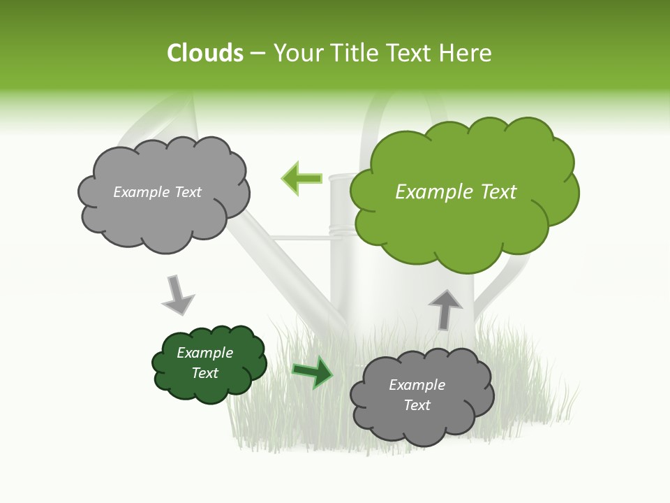 Human Background Freshness PowerPoint Template