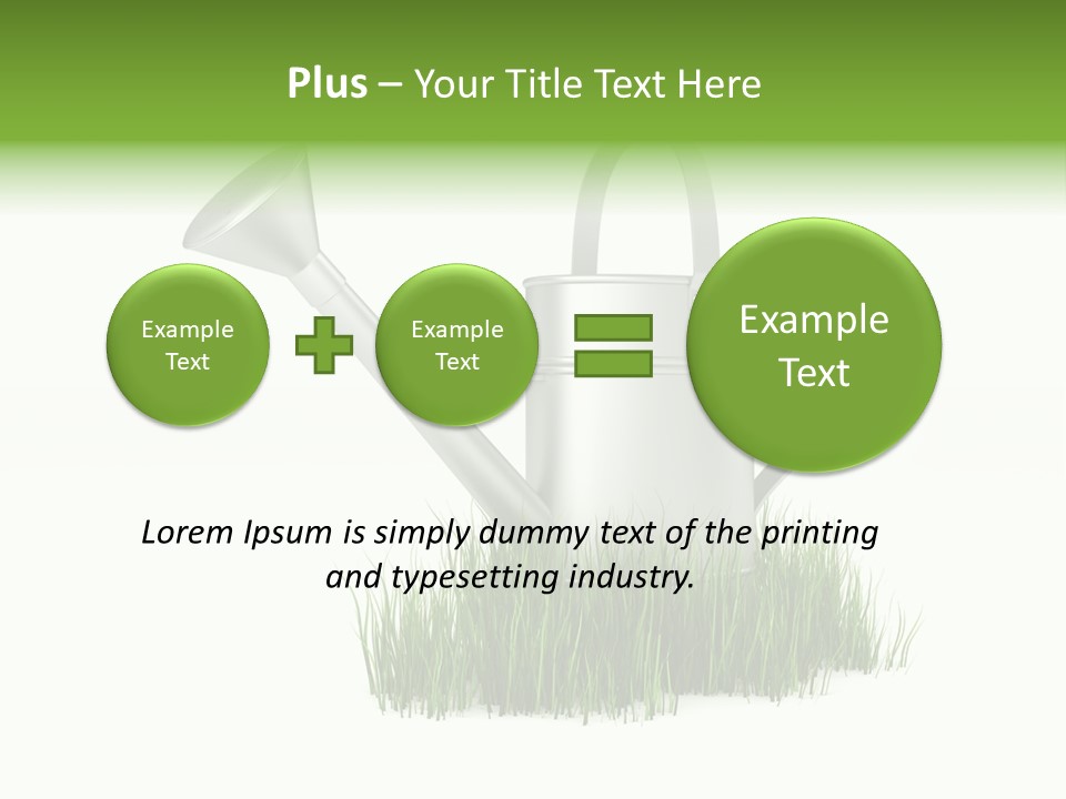Human Background Freshness PowerPoint Template